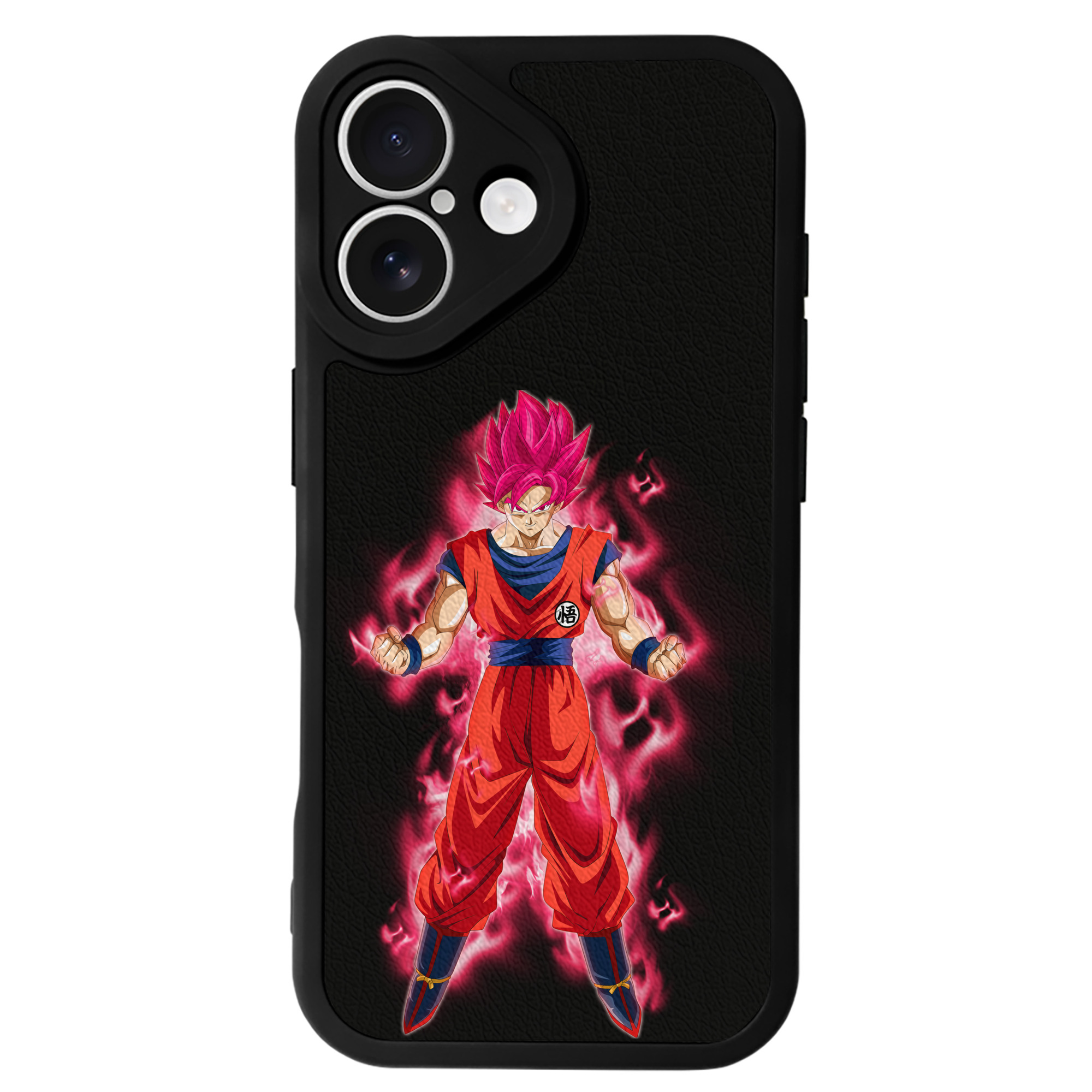 （画像用） ドラゴンボール 孫 悟飯（そんごはん）DRAGON BALL Son Gohan 【iPhone 16シリーズ対応】シリコンスマホケース（レザー調） 材質：シリコン